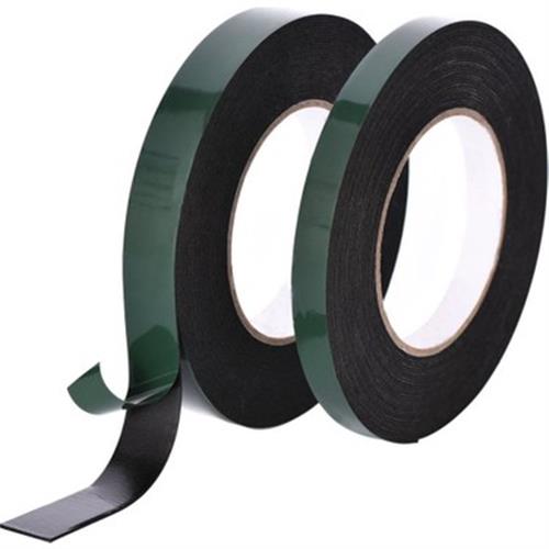 ÇİFT TARAFLI YEŞİL-SİYAH KÖPÜK BANT 30MMX10MT